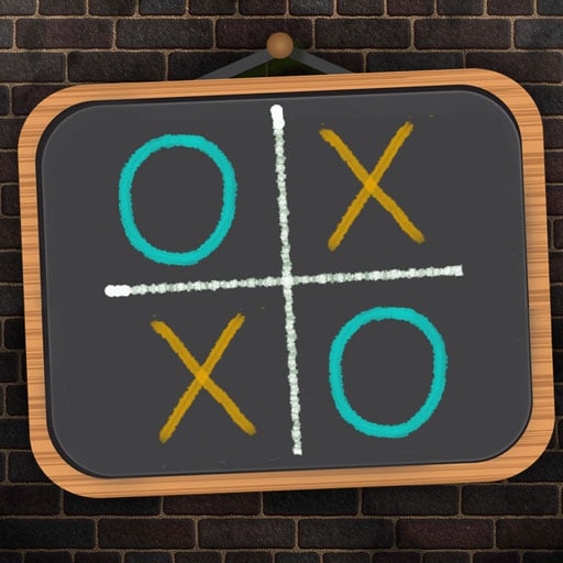 Tic Tac Toe Blackboard Jeu GRATUIT en ligne, jouez sur navigateur avec