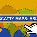 Jeu Scatty Maps: Asia